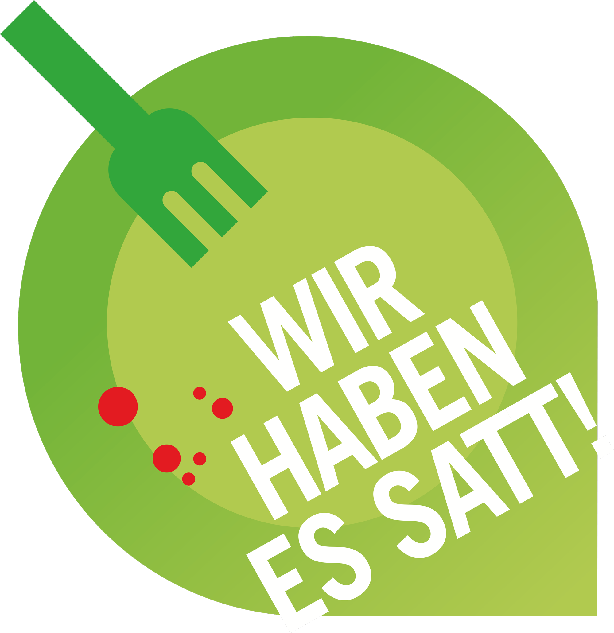 Wir haben es satt!